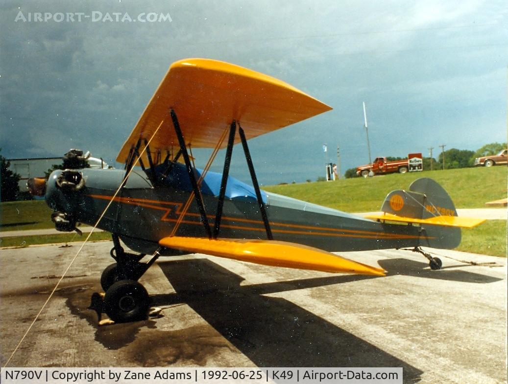 N790V, 1930 Fleet Model 7 Deluxe C/N 372, At Texhoma, OK