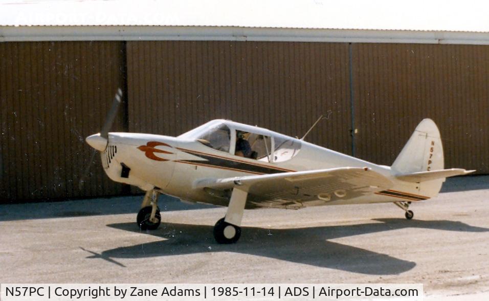 N57PC, 1946 Globe GC-1B Swift C/N 1499, On the ramp at Addison Muni