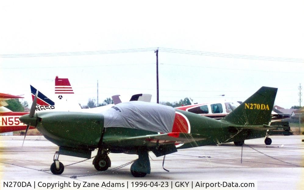 N270DA, Stoddard-Hamilton Glasair SHA C/N 270, On the ramp at Arlington Muni