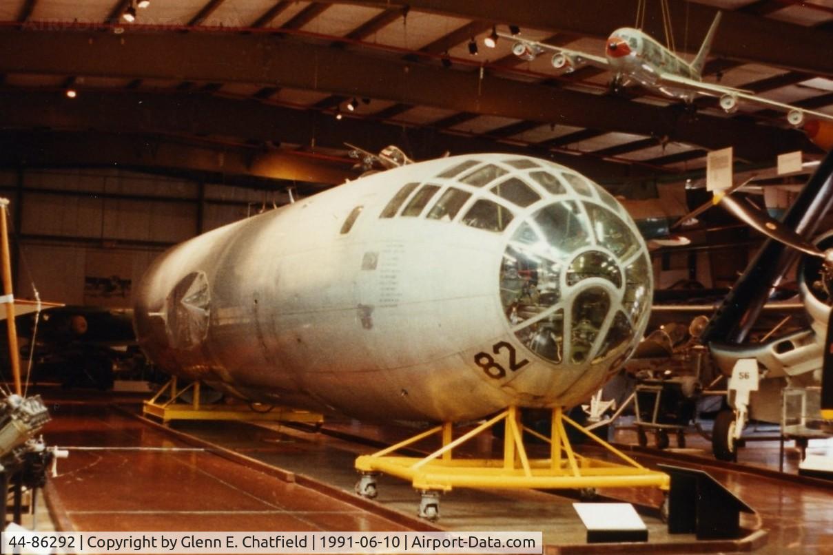 44-86292, 1944 Boeing B-29-45-MO Superfortress C/N Not found 44-86292, B-29A Enola Gay at the Paul Garber Restoration Facility of the National Air & Space Museum