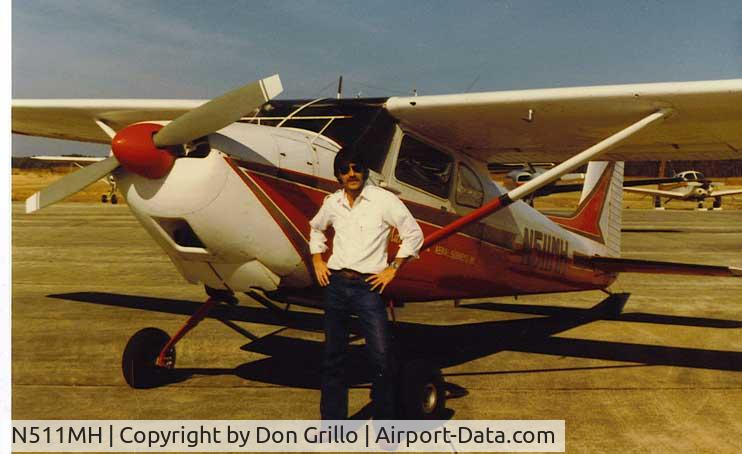 N511MH, 1953 Cessna 180 C/N 30510, During its mapping days at Mark Hurd Aerial Surveys