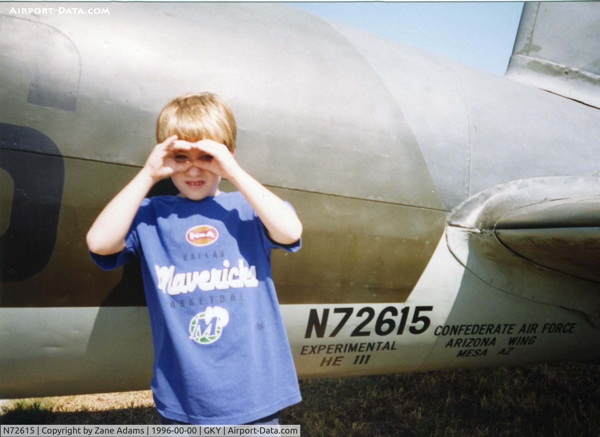 N72615, CASA C-2.111F C/N 118, That's my Boy! (At Arlington Muni @ 1996 with engine trouble)