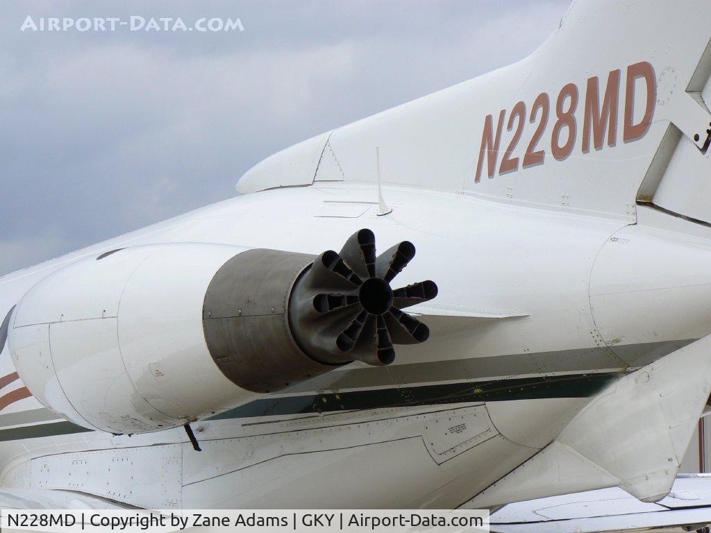 N228MD, 1976 Hawker Siddeley HS.125 Series 600A C/N 256037, Hush kit