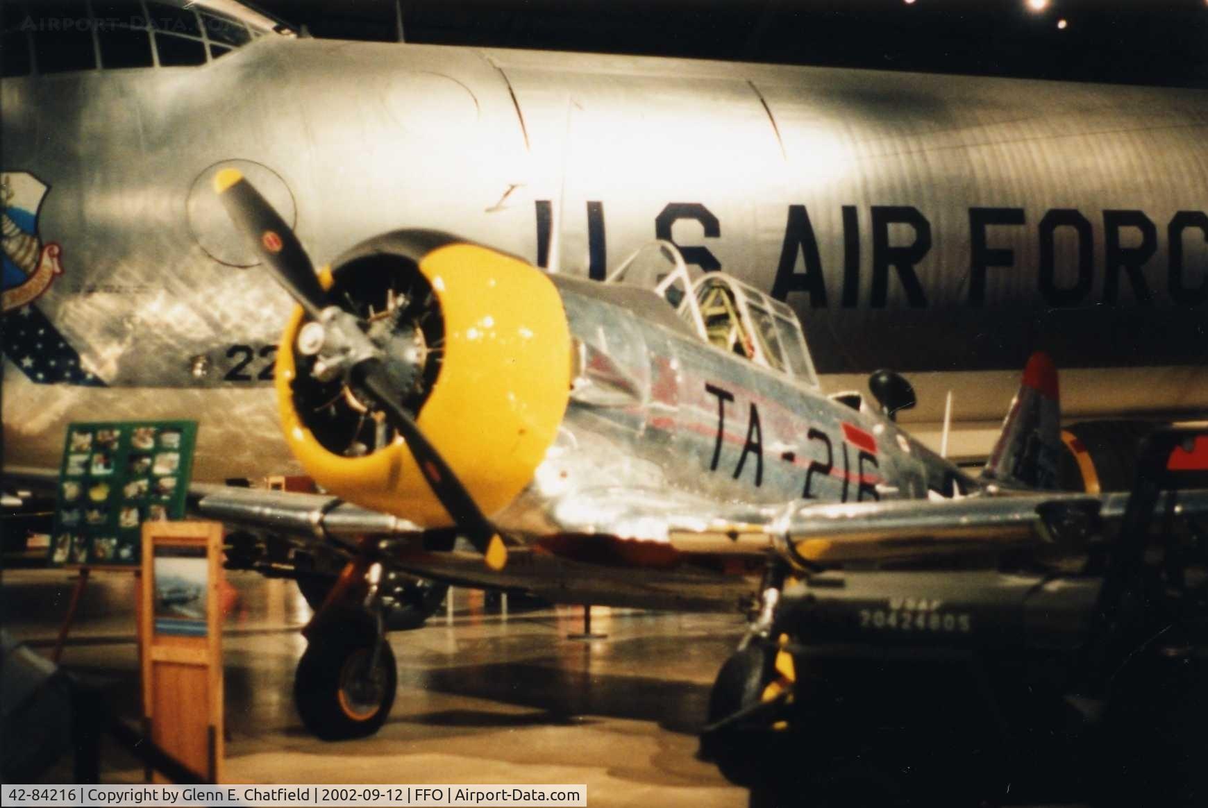 42-84216, 1942 North American AT-6D Texan C/N 88-15997, AT-6D at the National Museum of the U.S. Air Force