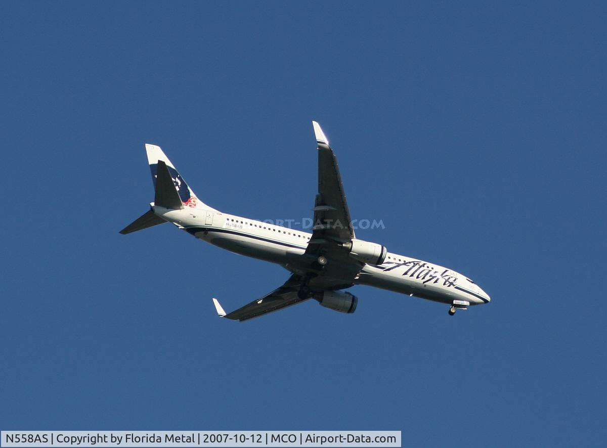 N558AS, 2006 Boeing 737-890 C/N 35177, Alaska
