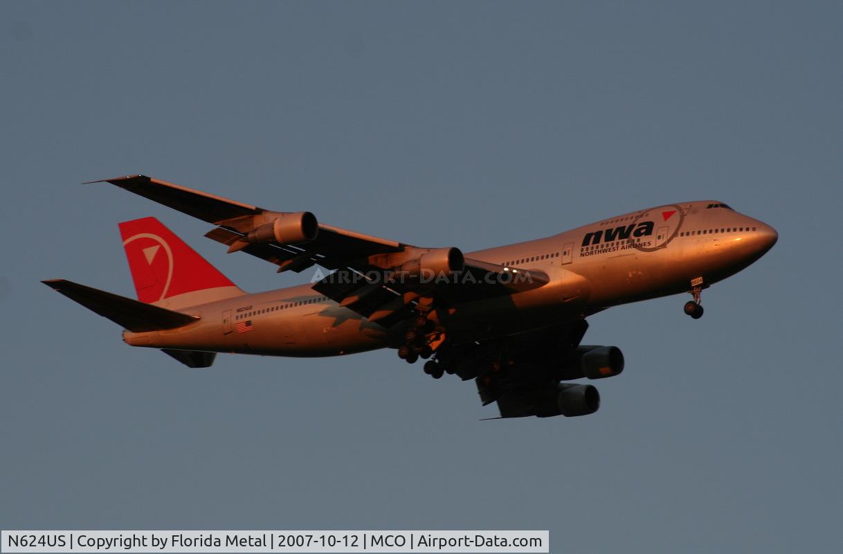 N624US, 1979 Boeing 747-251B C/N 21706, Northwest