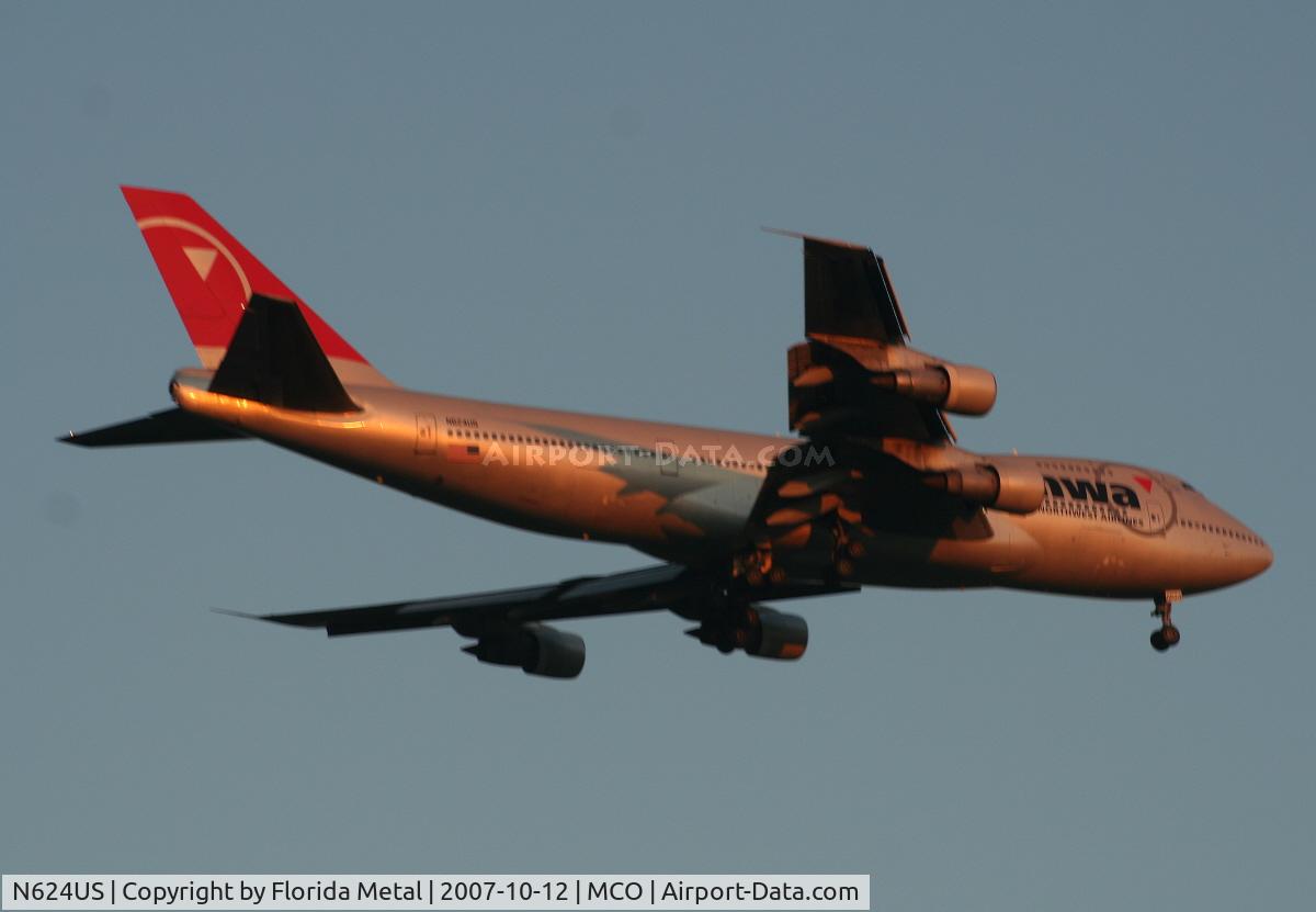 N624US, 1979 Boeing 747-251B C/N 21706, Northwest