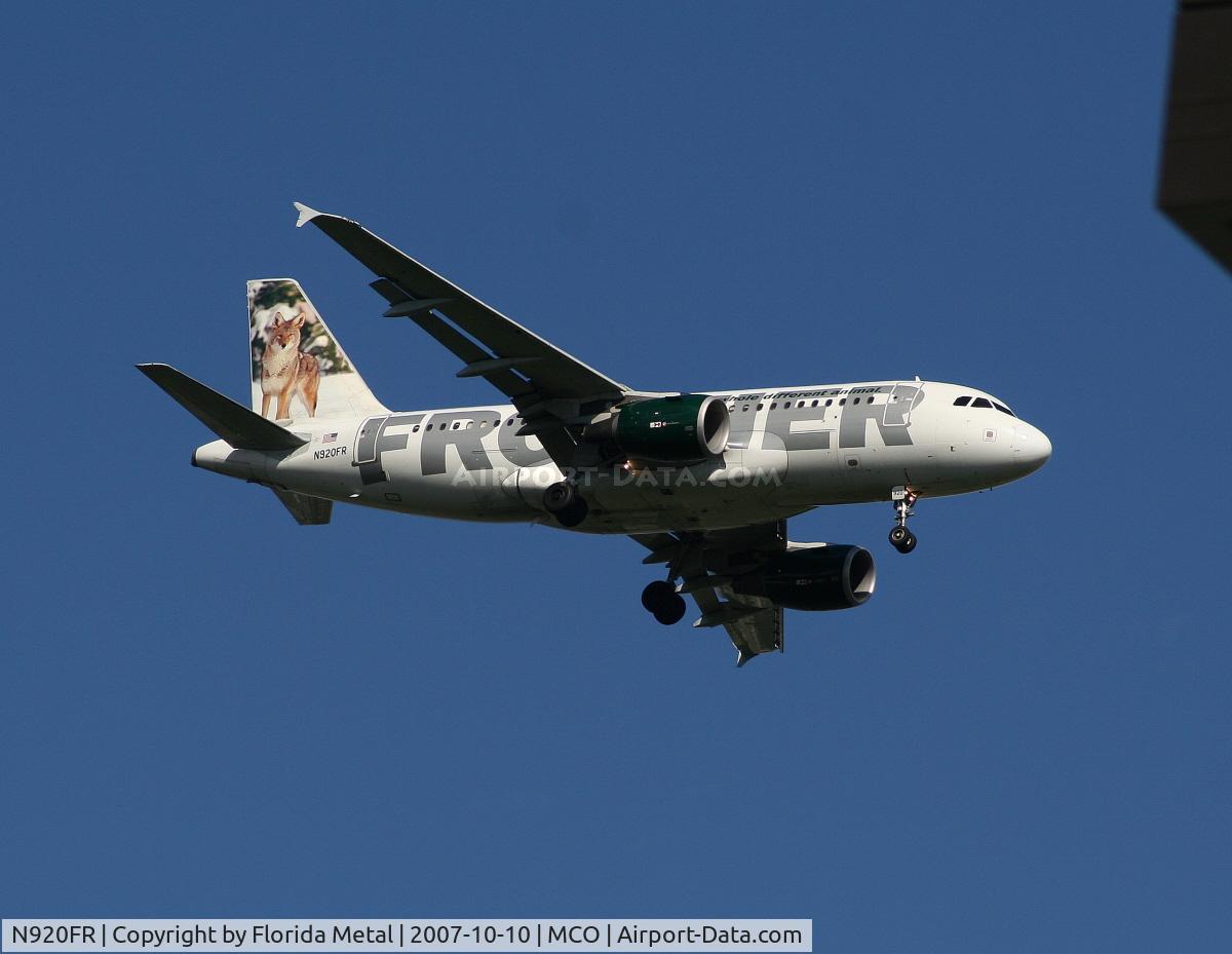 N920FR, 2003 Airbus A319-111 C/N 1997, Carl Coyotte