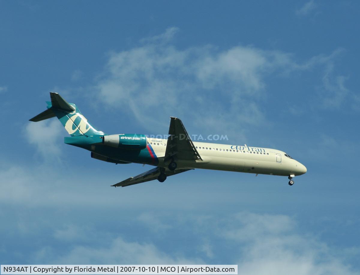 N934AT, 2000 Boeing 717-200 C/N 55070, Air Tran