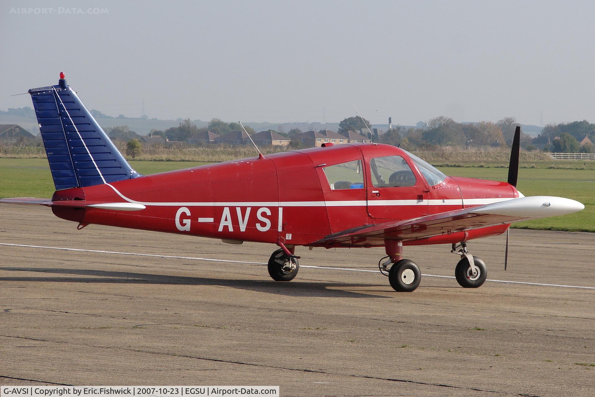 G-AVSI, 1967 Piper PA-28-140 Cherokee C/N 28-23148, 2. G-AVSI at Duxford Airfield.