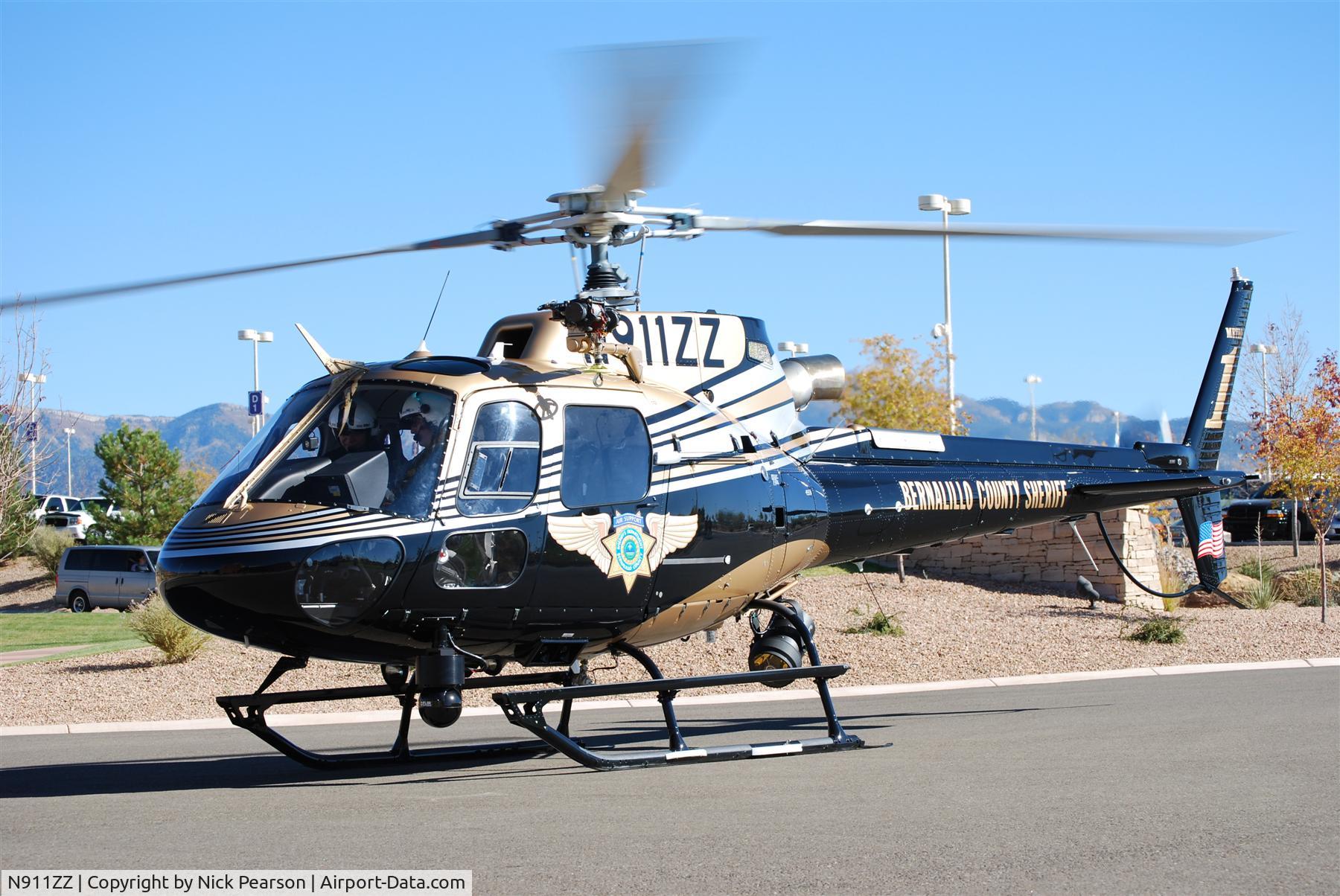 N911ZZ, Eurocopter AS-350B-3 Ecureuil Ecureuil C/N 4205, Bernalillo County Sheriff's Department Eurocopter AS-350B3