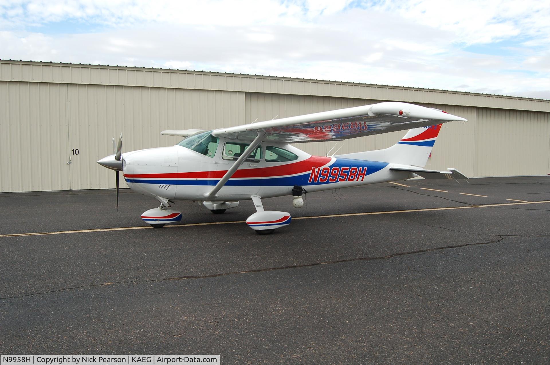 N9958H, 1981 Cessna 182R Skylane C/N 18268143, Albuquerque Police Department 