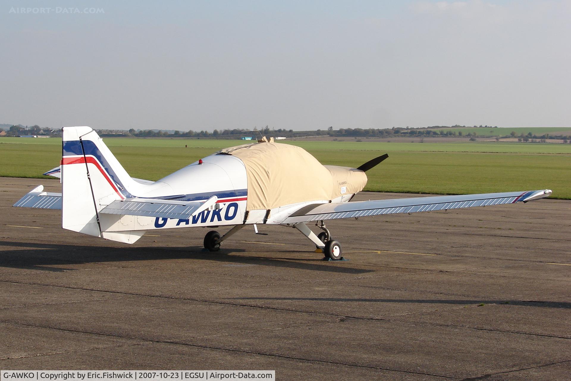 G-AWKO, 1968 Beagle B-121 Pup Series 1 (Pup 100) C/N B121-019, 2. G-AWKO at Duxford