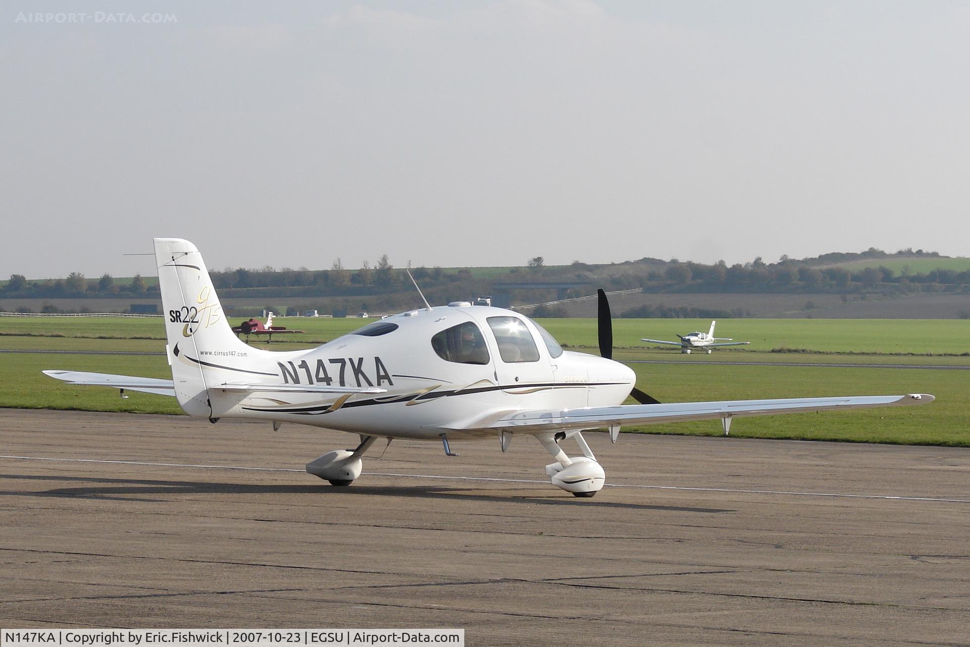 N147KA, 2006 Cirrus SR22 GTS C/N 1944, 2. N147KA at Duxford