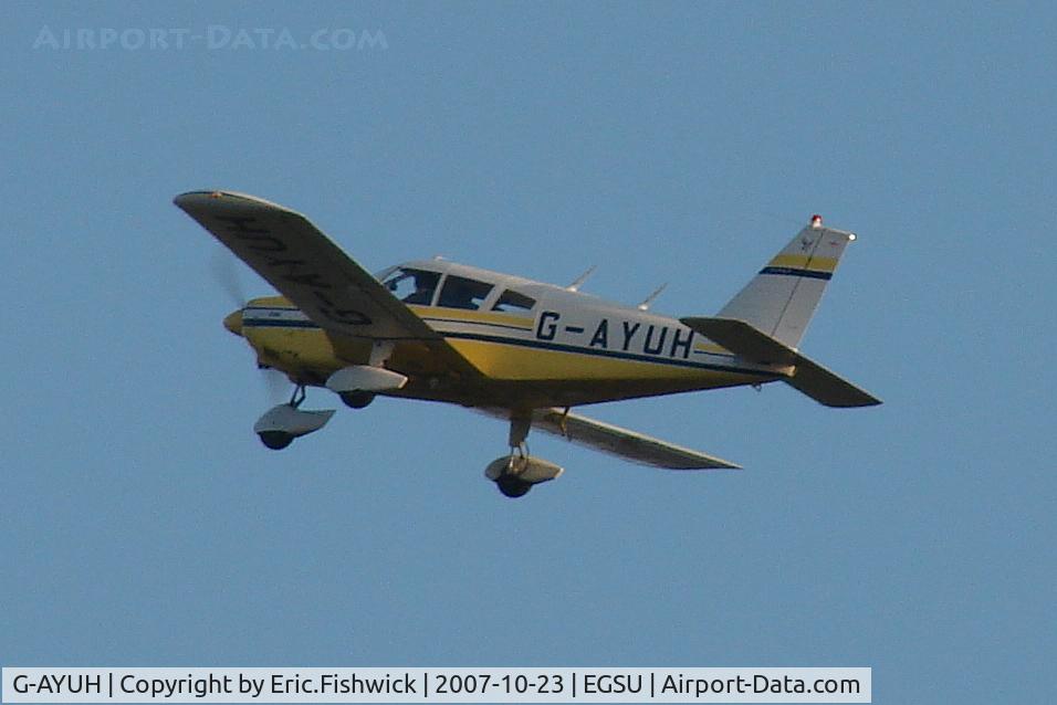 G-AYUH, 1970 Piper PA-28-180 Cherokee C/N 28-7105042, 4. G-AYUH at Duxford