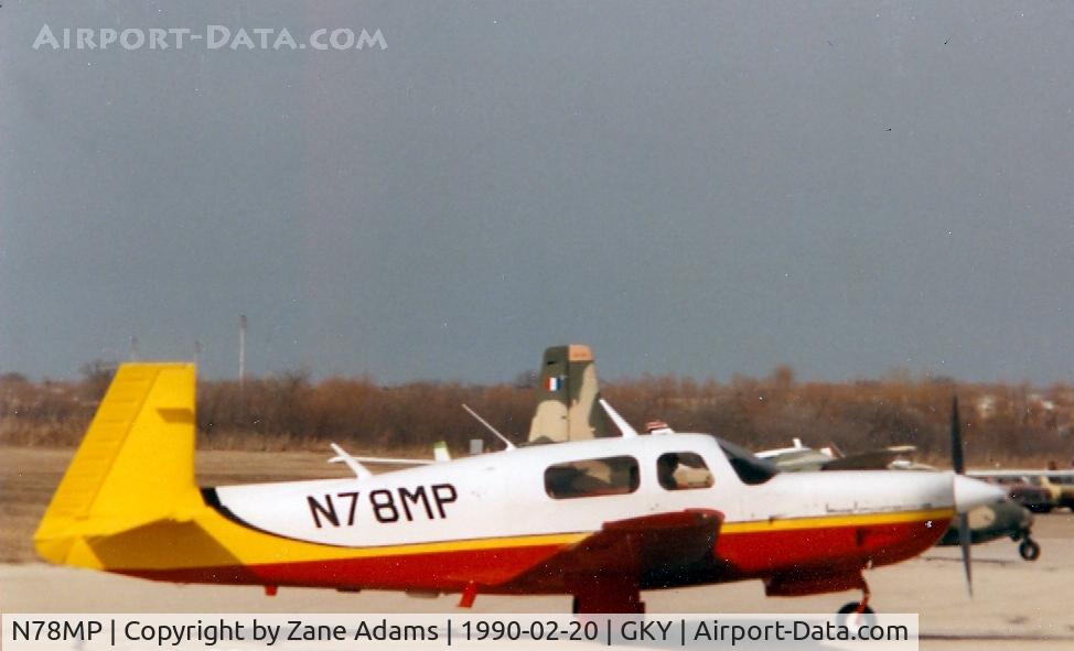 N78MP, 1988 Mooney M20L PFM C/N 26-0010, On the ramp at Arlington Muni