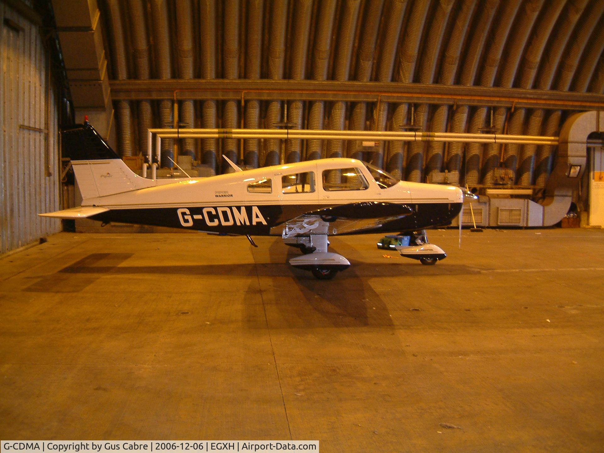 G-CDMA, 1974 Piper PA-28-151 Cherokee Warrior C/N 28-7415650, Just after been bought by current owner