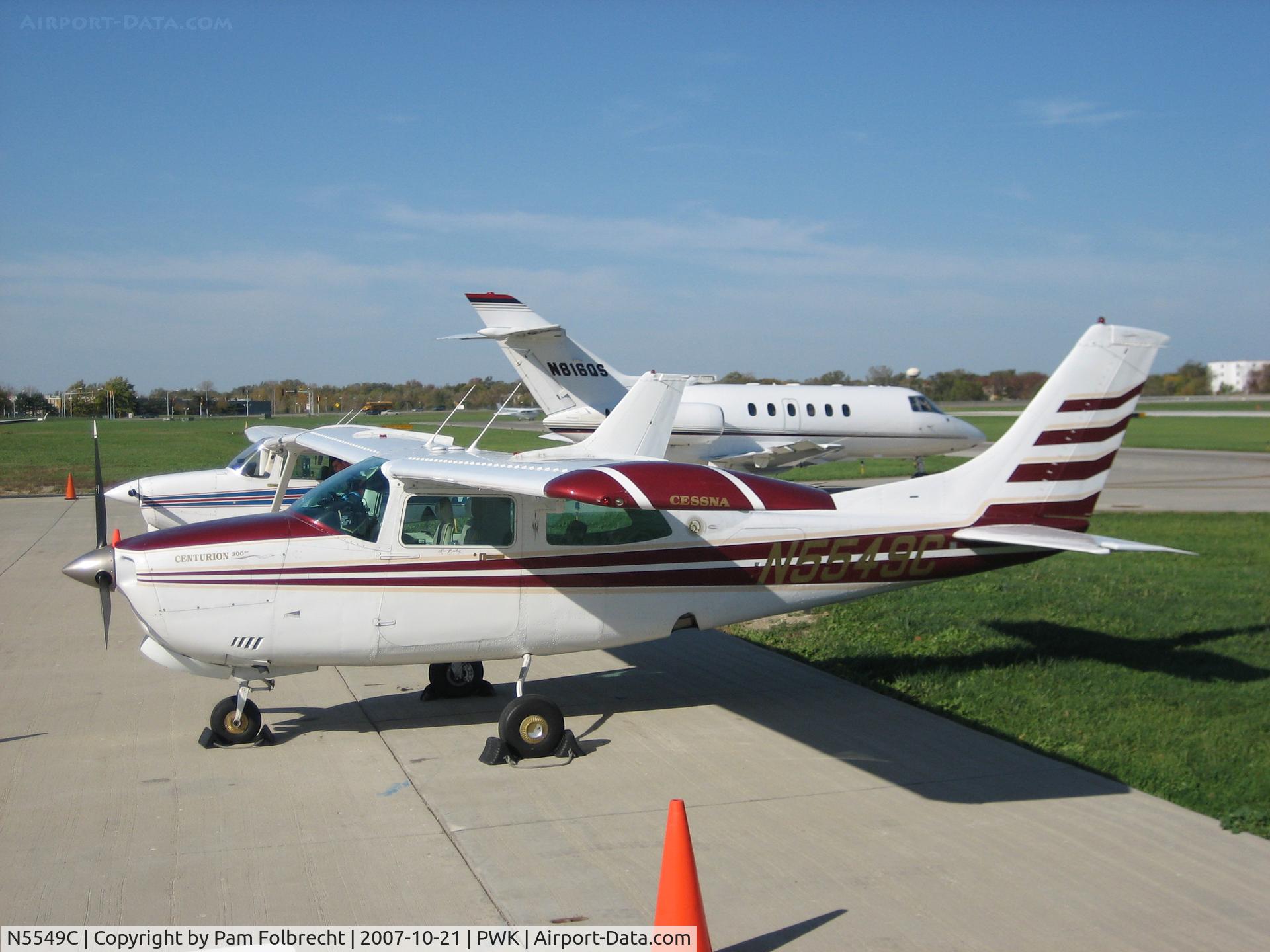 N5549C, 1979 Cessna 210N Centurion C/N 21063790, On the Ramp