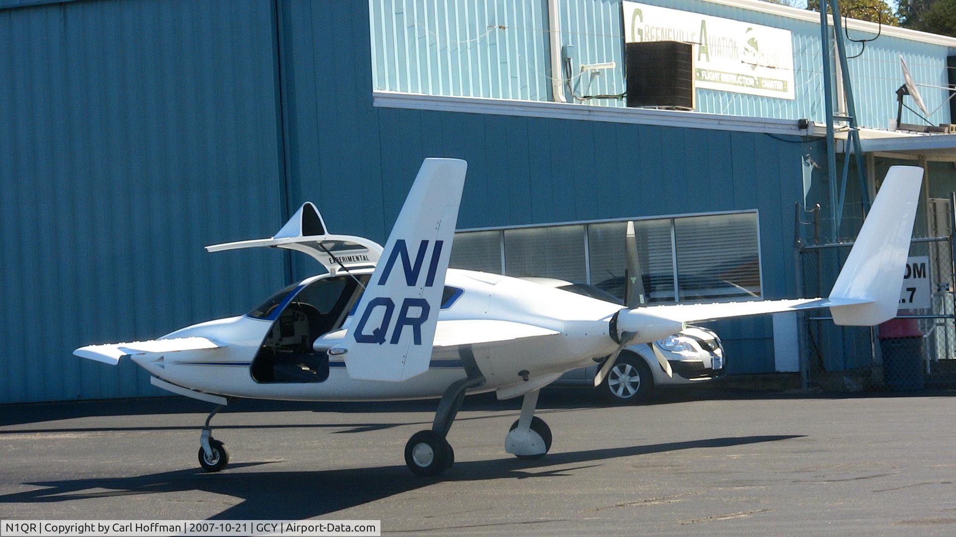 N1QR, 2000 Velocity Velocity Elite RG C/N DMO411, at Greeneville, TN