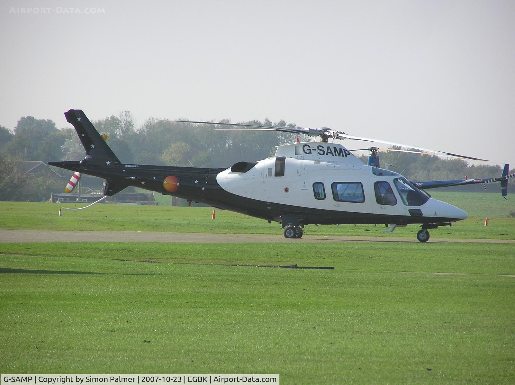 G-SAMP, 2006 Agusta A-109E Power C/N 11673, A109 at Sywell