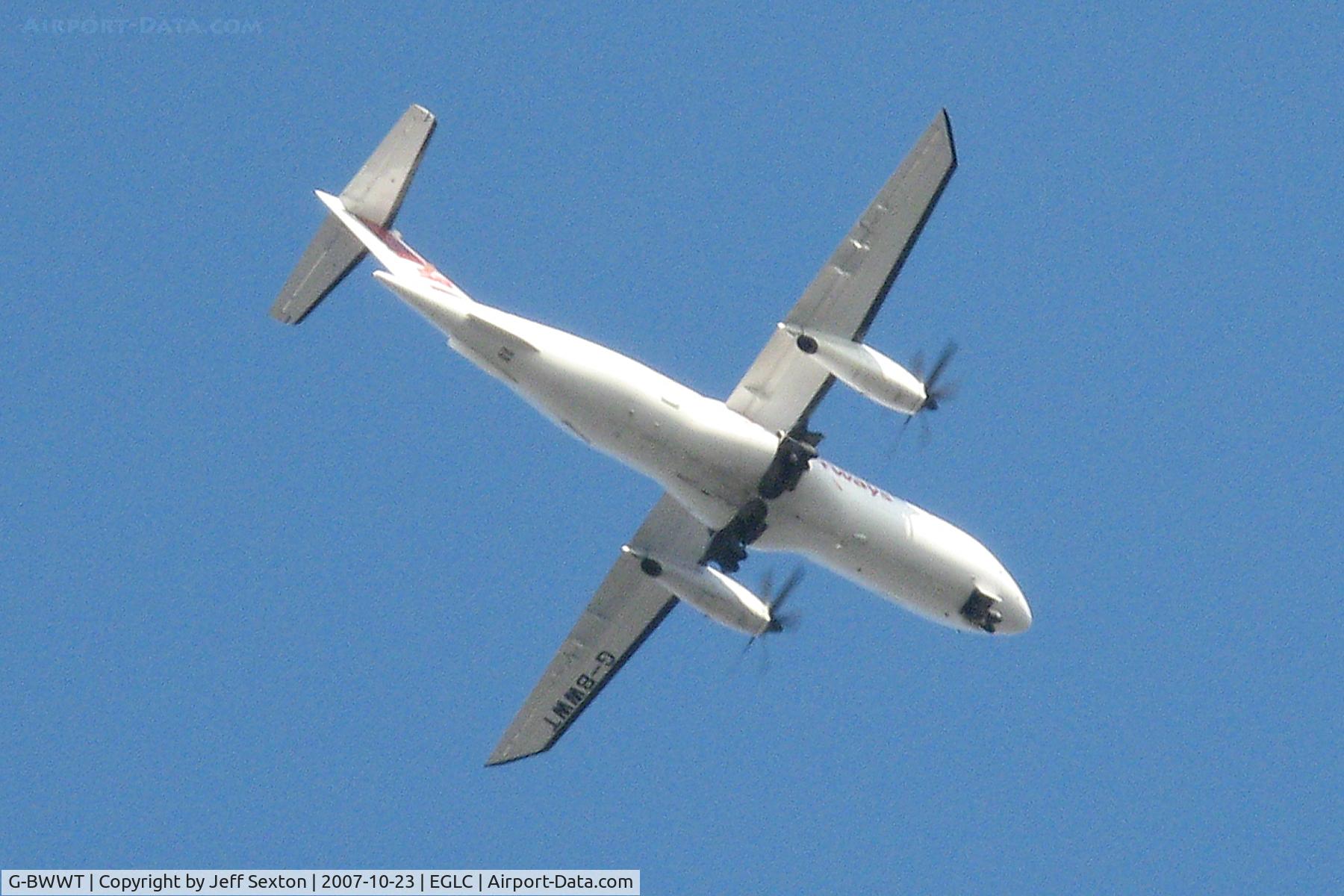 G-BWWT, 1995 Dornier 328-100 C/N 3022, Dornier of ScotAirways on finals to London City Airprot
