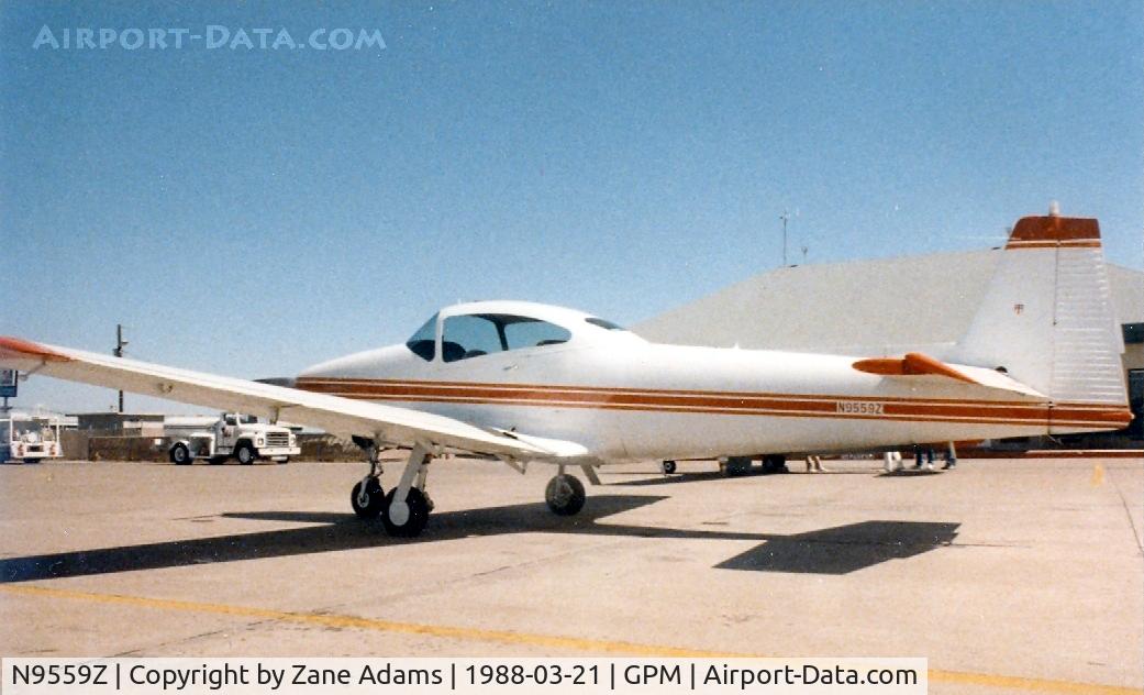 N9559Z, 1948 Ryan Navion A C/N NAV-4-1320, On the ramp at Grand Prairie Muni
