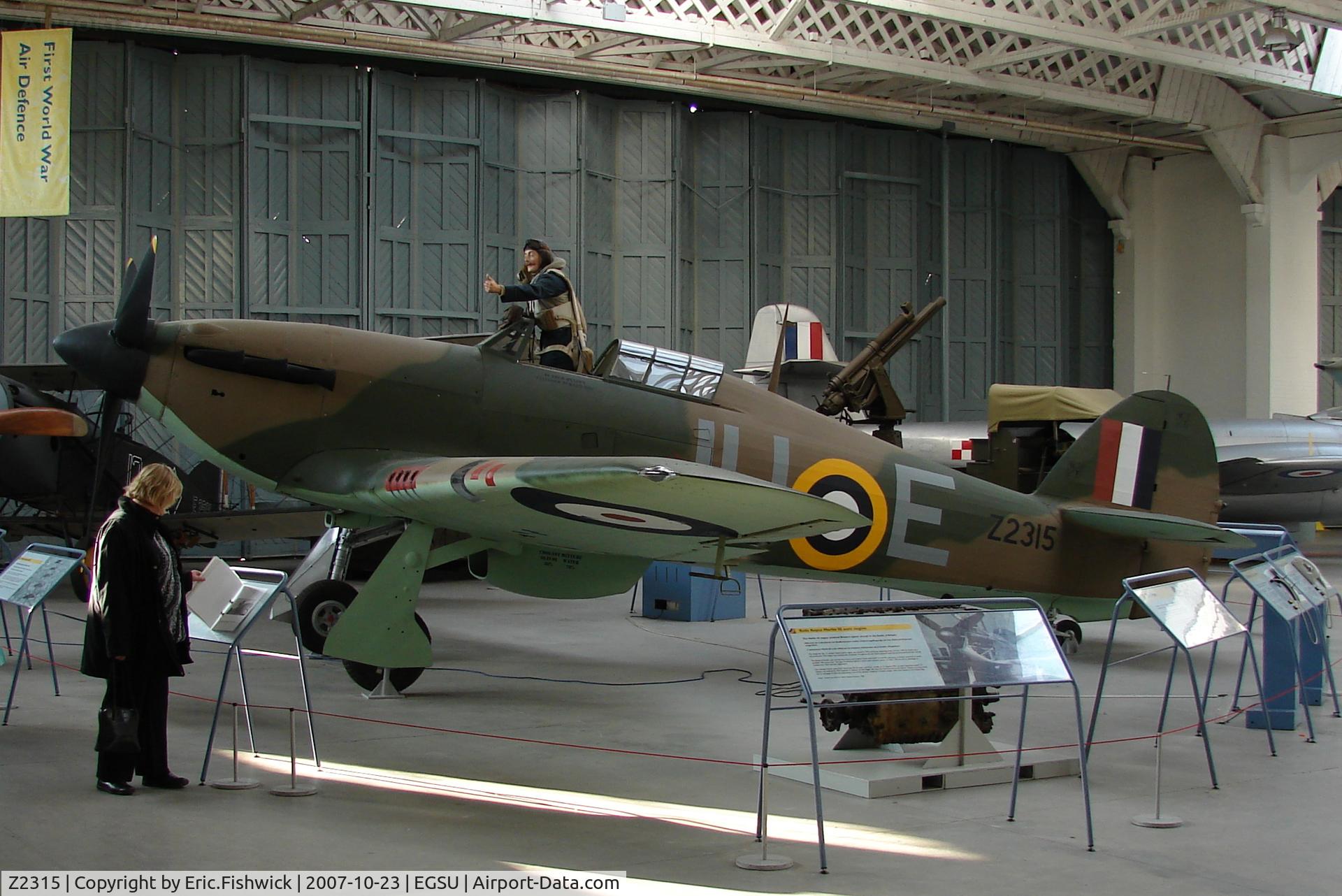 Z2315, Hawker Hurricane IIB C/N Not found Z2315, 1. Z2315 - Hurricane IIB at at The Imperial War Museum, Duxford