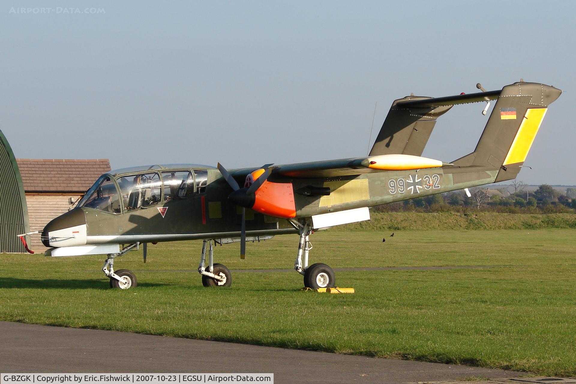 G-BZGK, 1971 North American OV-10B Bronco C/N 338-17, 1. G-BZGK - at Duxford