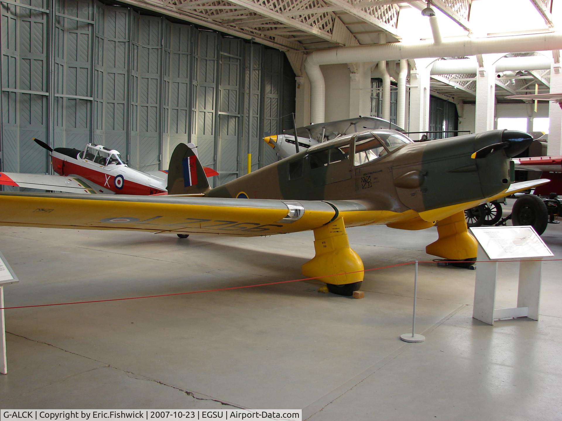 G-ALCK, F Hills And Sons Ltd Proctor 3 C/N H536, 3. G-ALCK at Duxford
