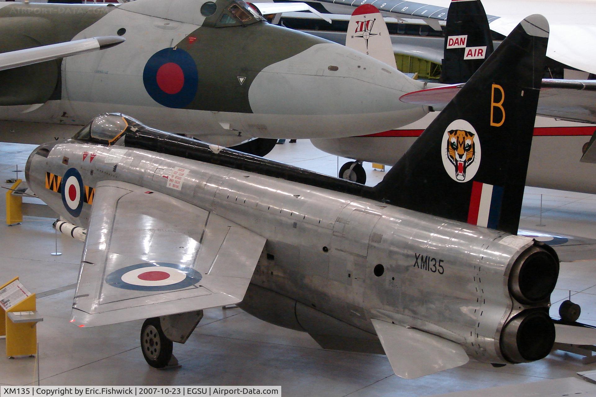 XM135, 1959 English Electric Lightning F.1 C/N 95031, 1. XM135 English Electric Lightning F1 at The Imperial War Museum, Duxford