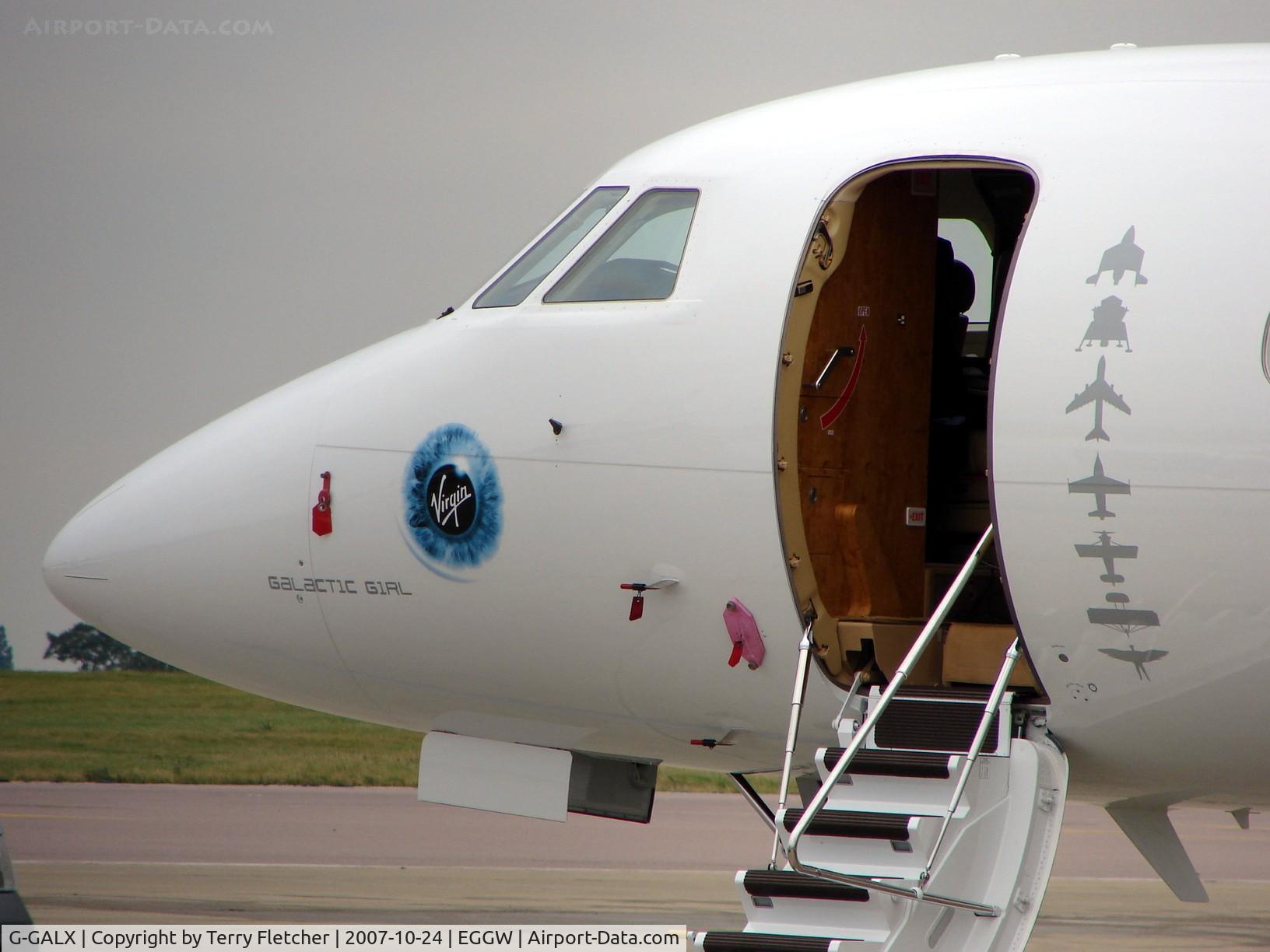 G-GALX, 2006 Dassault Falcon 900EX C/N 163, Virgin's Galactic Girl