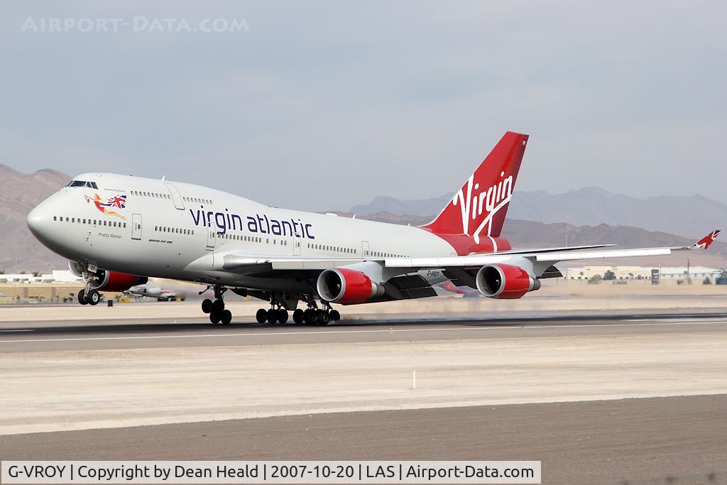 G-VROY, 2001 Boeing 747-443 C/N 32340, Virgin Atlantic 