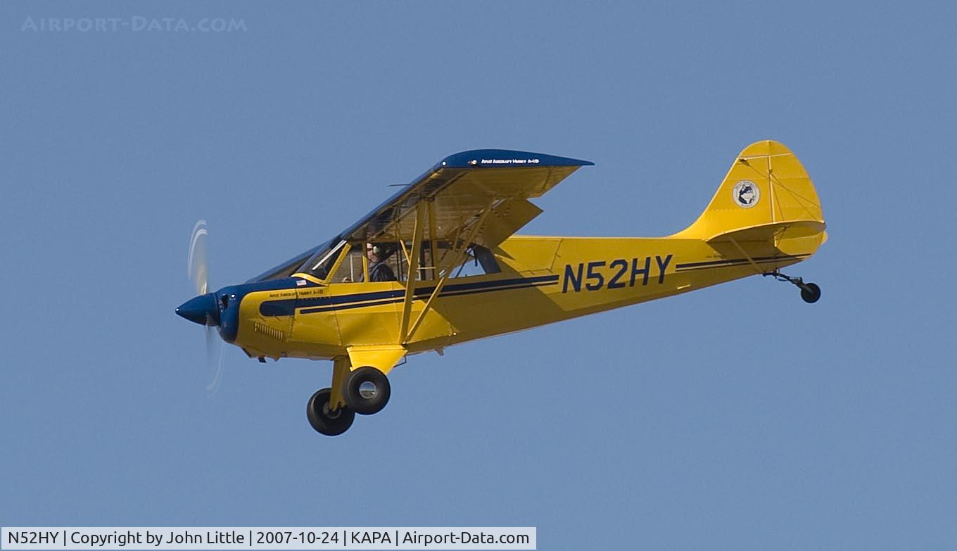 N52HY, 2003 Aviat A-1B Husky C/N 2220, Approach to 17L