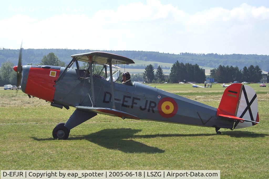 D-EFJR, 1954 CASA 1-131E Jungmann C/N 2072, BÃ¼cker-fly-in