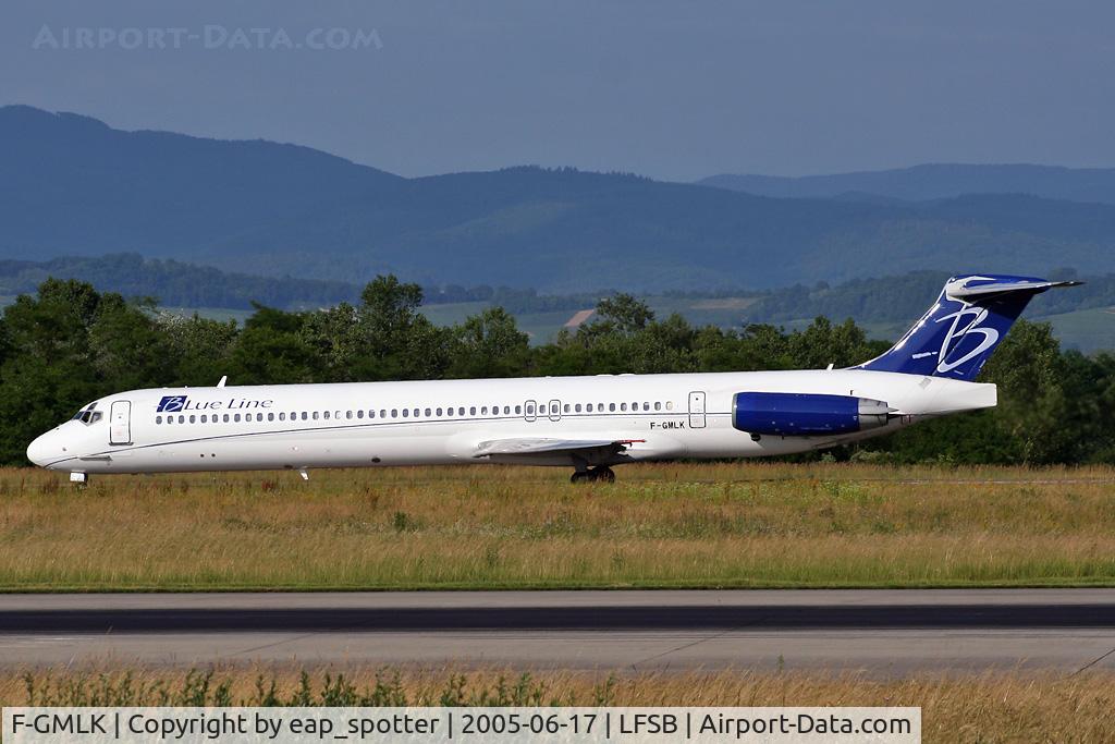 F-GMLK, 1988 McDonnell Douglas MD-83 (DC-9-83) C/N 49672, taxi on bravo