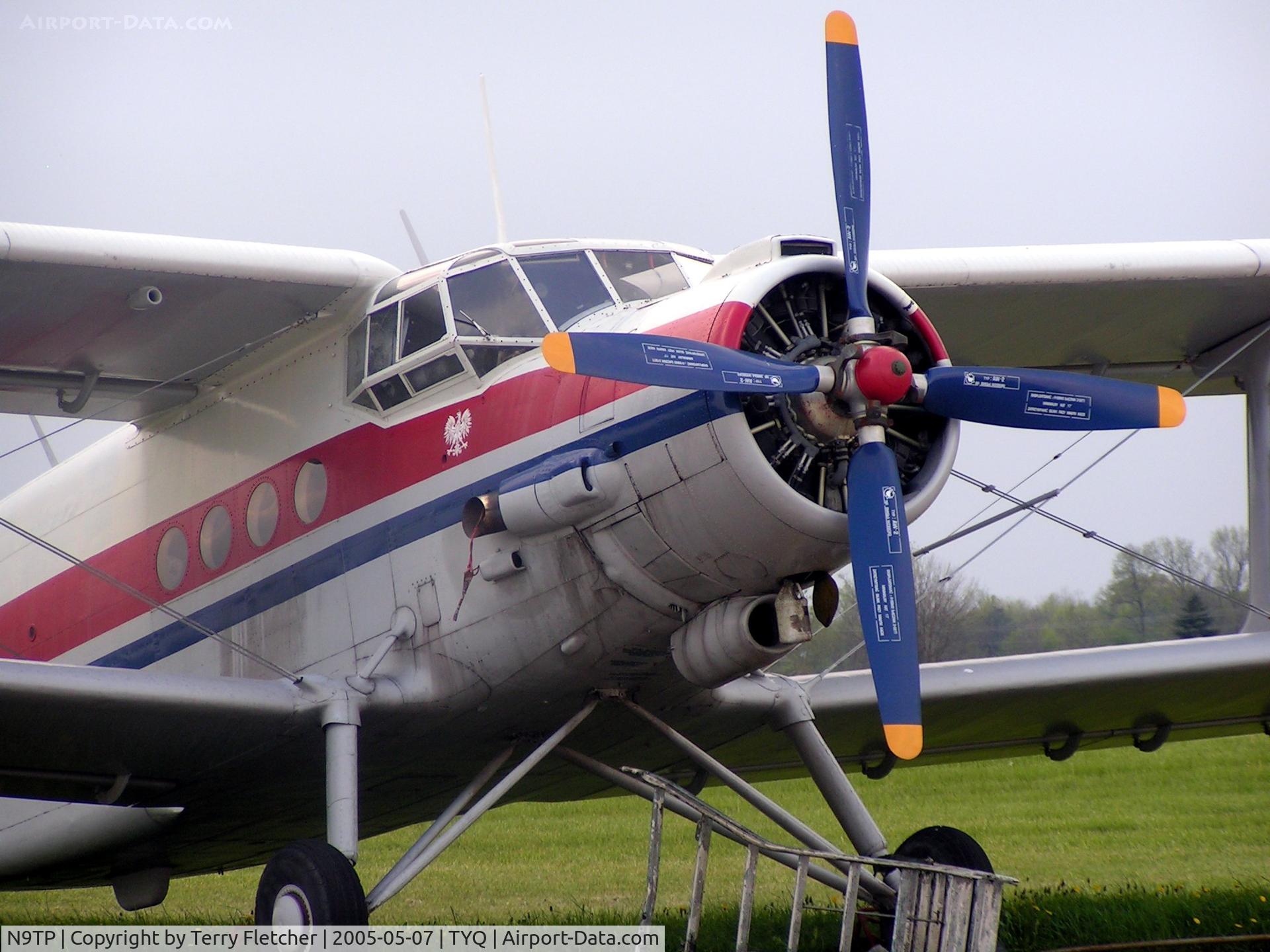 N9TP, 1970 Antonov (PZL-Mielec) An-2 C/N 1G185-01, What a pleasant surprise to find a Russian built aircraft at a small USA airport