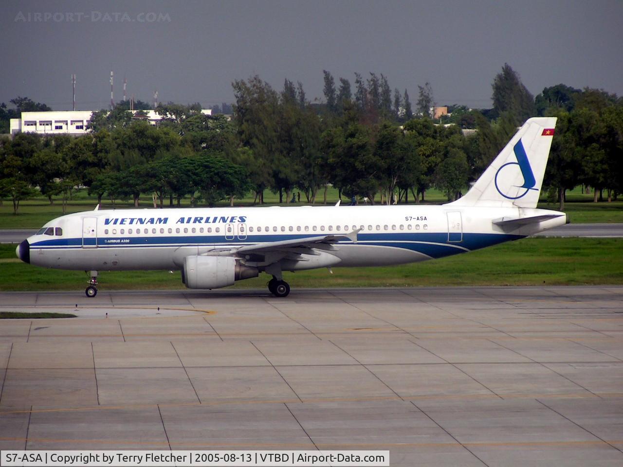 S7-ASA, Airbus A320-214 C/N 0590, A320 at Bangkok