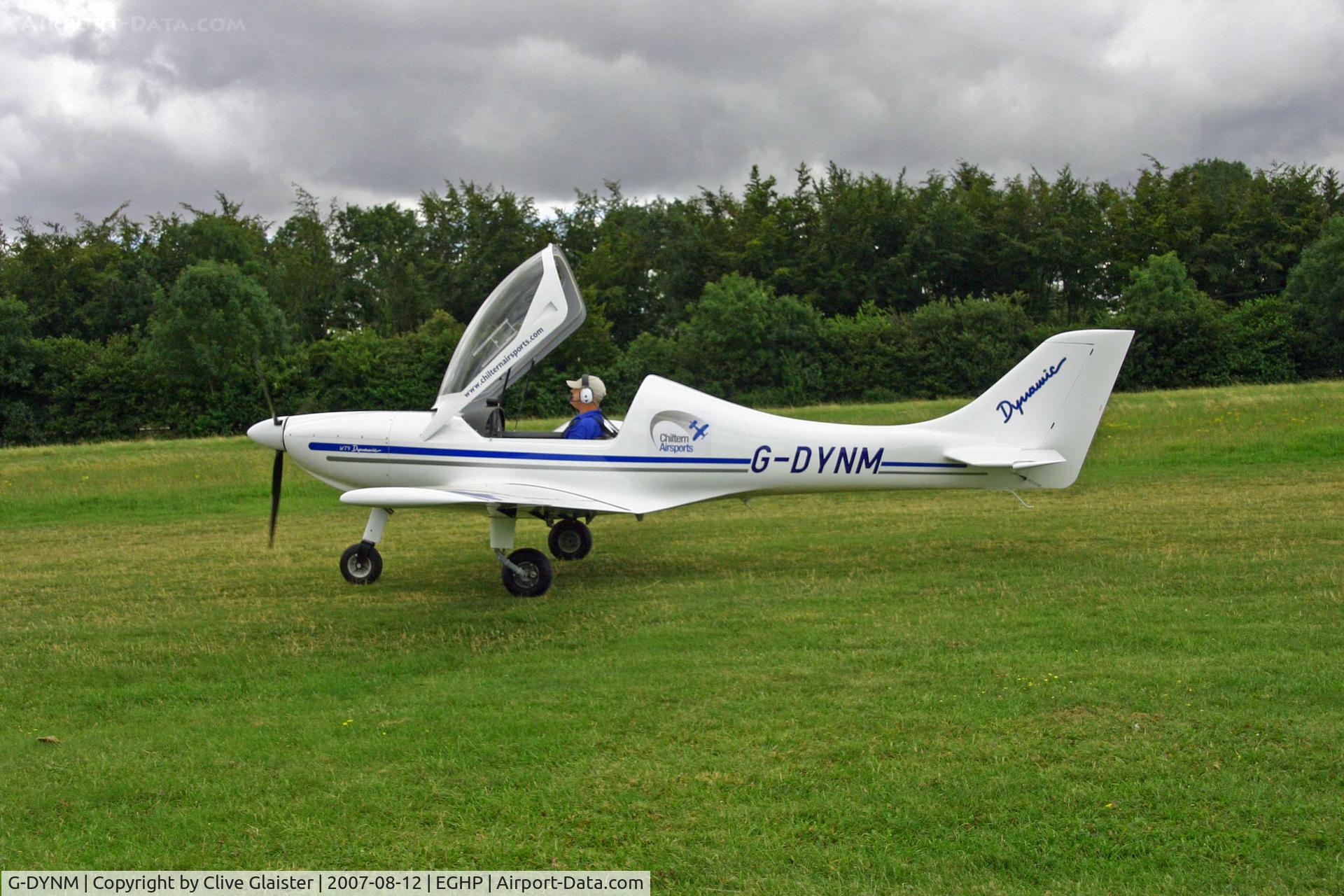 G-DYNM, 2007 Dynamic WT9 UK C/N DY161, HEX: 401239