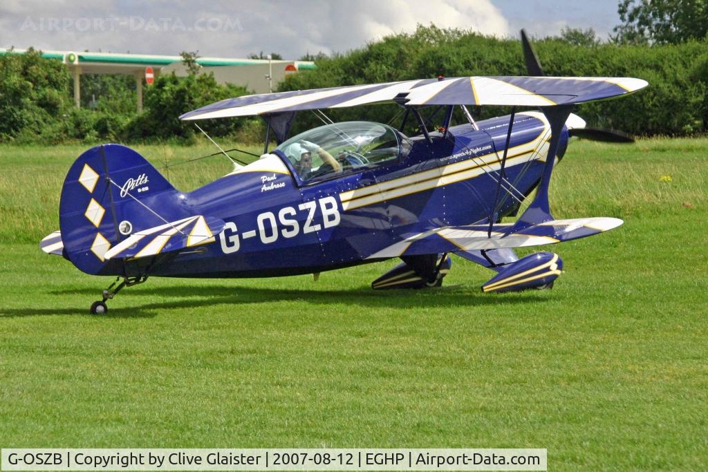 G-OSZB, 1990 Christen Pitts S-2B Special C/N 5200, Previous ID: G-OGEE