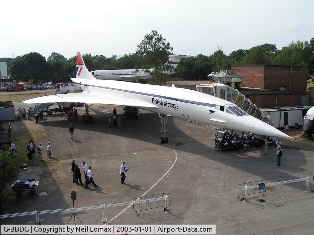 G-BBDG, 1973 BAC Concorde 100 C/N 202, Grand opening at Brooklands