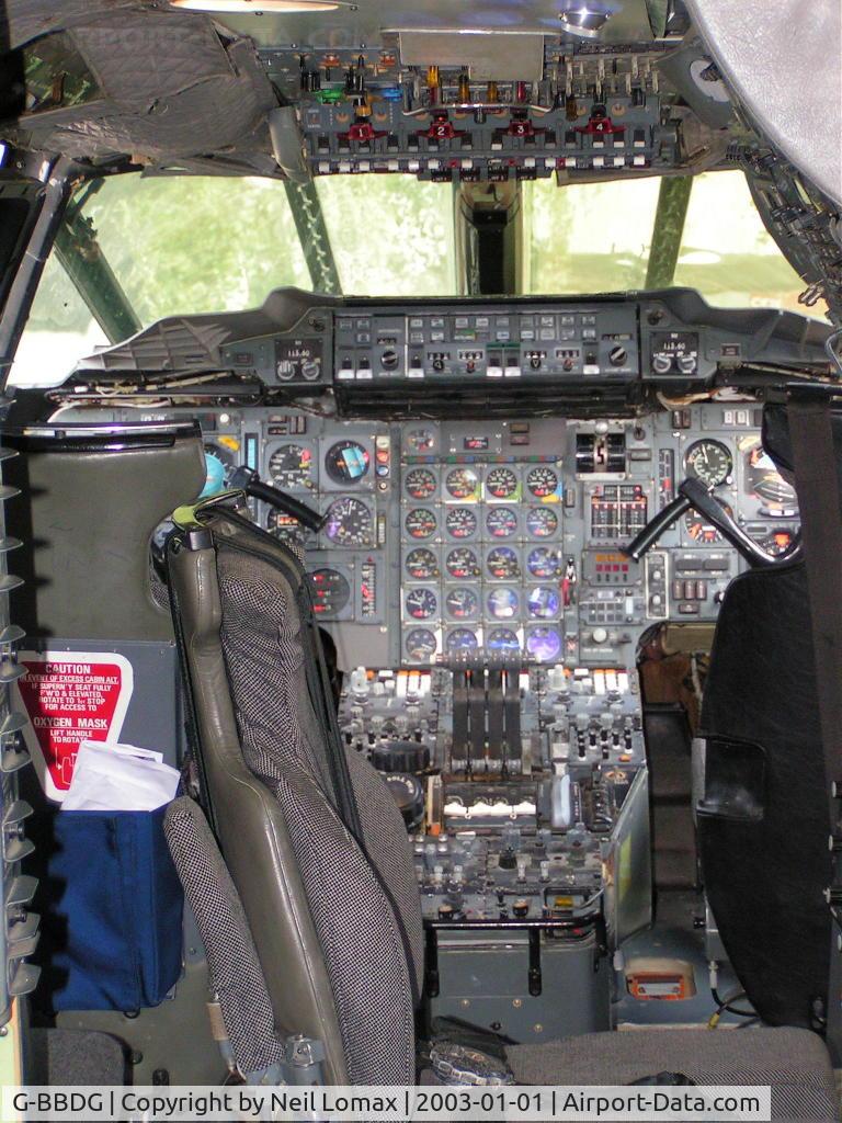G-BBDG, 1973 BAC Concorde 100 C/N 202, Flightdeck restored to her former glory