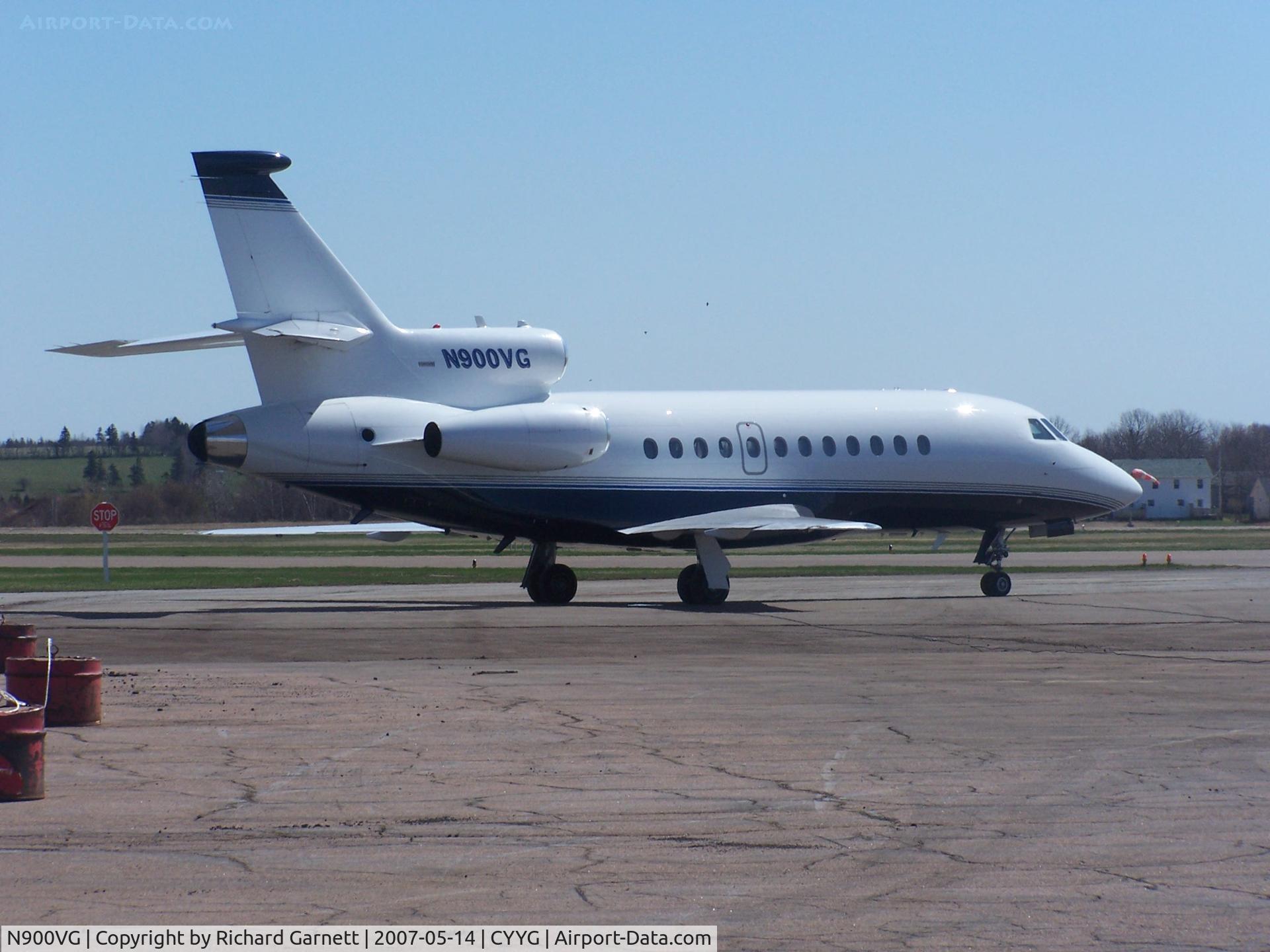N900VG, 2006 Dassault Falcon 900EX C/N 178, Charlottetown