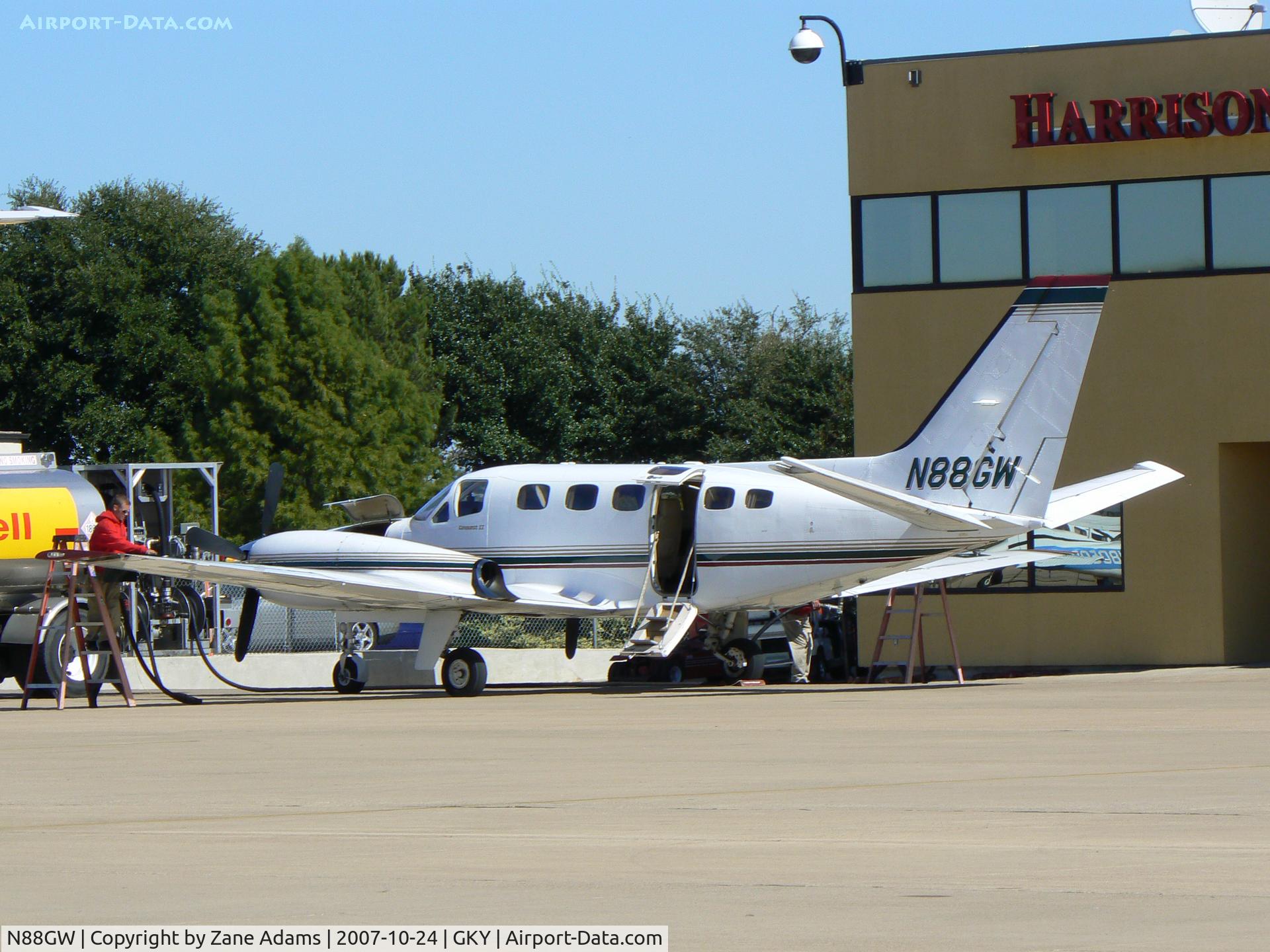 N88GW, 1980 Cessna 441 Conquest II C/N 441-0187, On the ramp at Arlington Muni