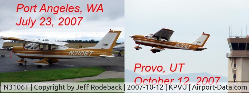 N3106T, 1967 Cessna 177 Cardinal C/N 17700406, Ran into this guy twice in 10 weeks.  Kinda neat...It's a small world after all!