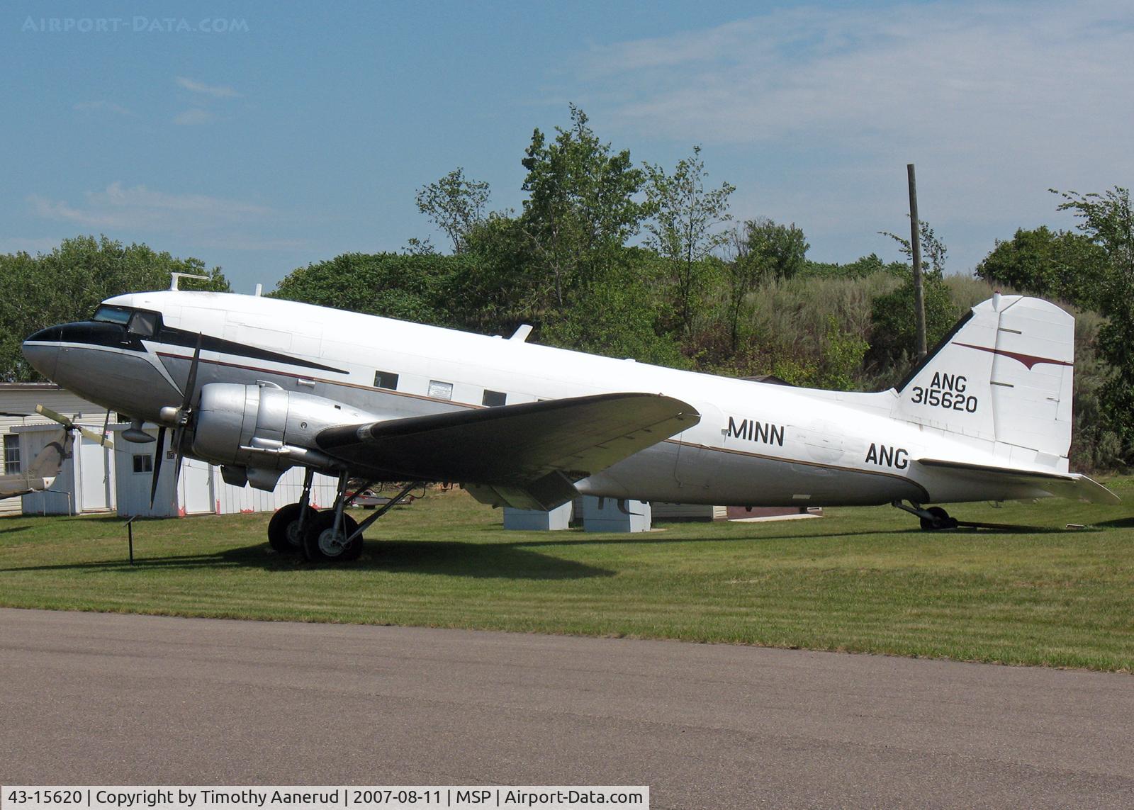 43-15620, 1943 Douglas C-47A Skytrain C/N 20086, Douglas C-47A-85-DL, Minnesota Air National Guard Museum, 43-15620