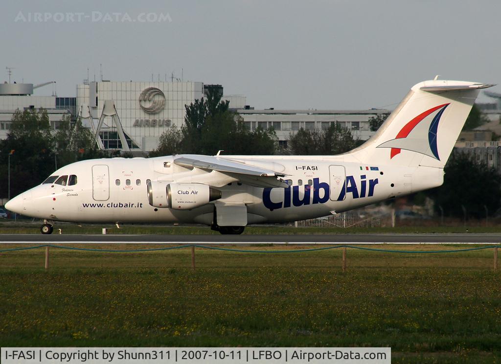 I-FASI, 1994 British Aerospace Avro 146-RJ70 C/N E1260, Ready to take off rwy 32R