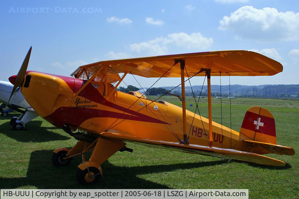 HB-UUU, 1939 Bucker Bu-131B Jungmann C/N 84, BÃ¼cker-fly-in