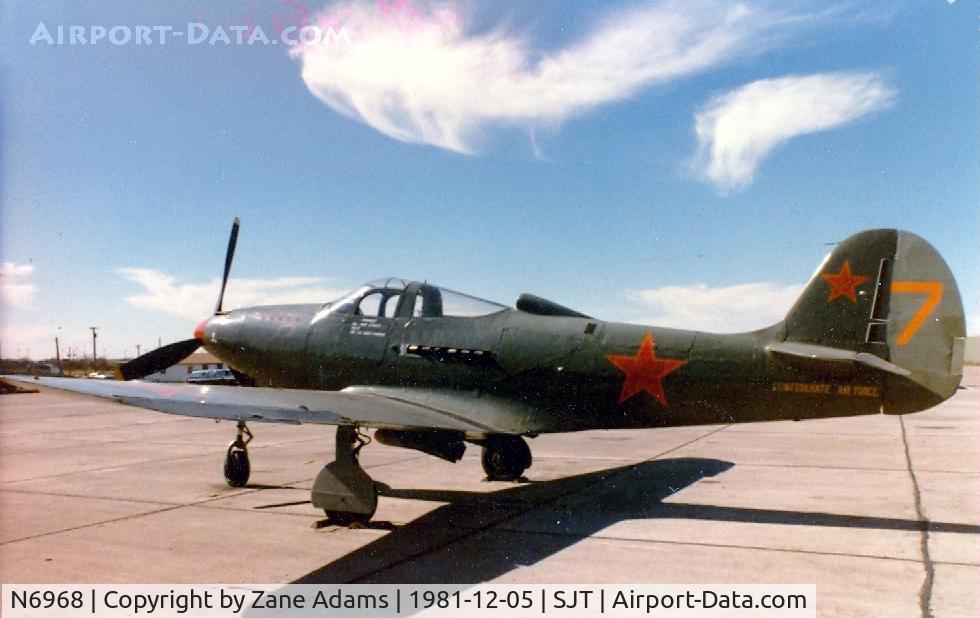 N6968, 1943 Bell P-39Q Airacobra C/N 219597, On the ramp at Sna Angelo