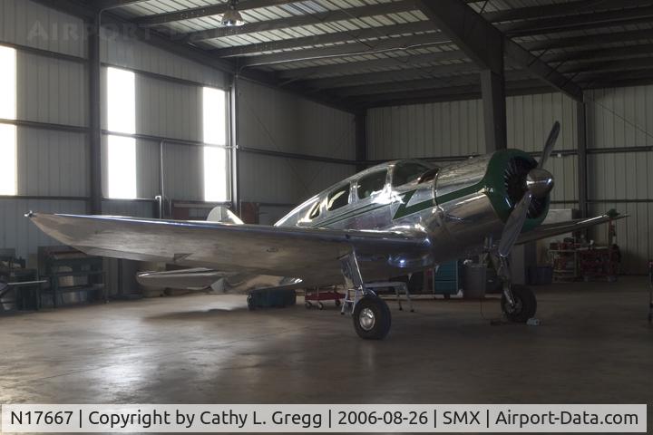 N17667, 1939 Spartan 7W Executive C/N 17, 1939 Spartan Executive 7W NC17667