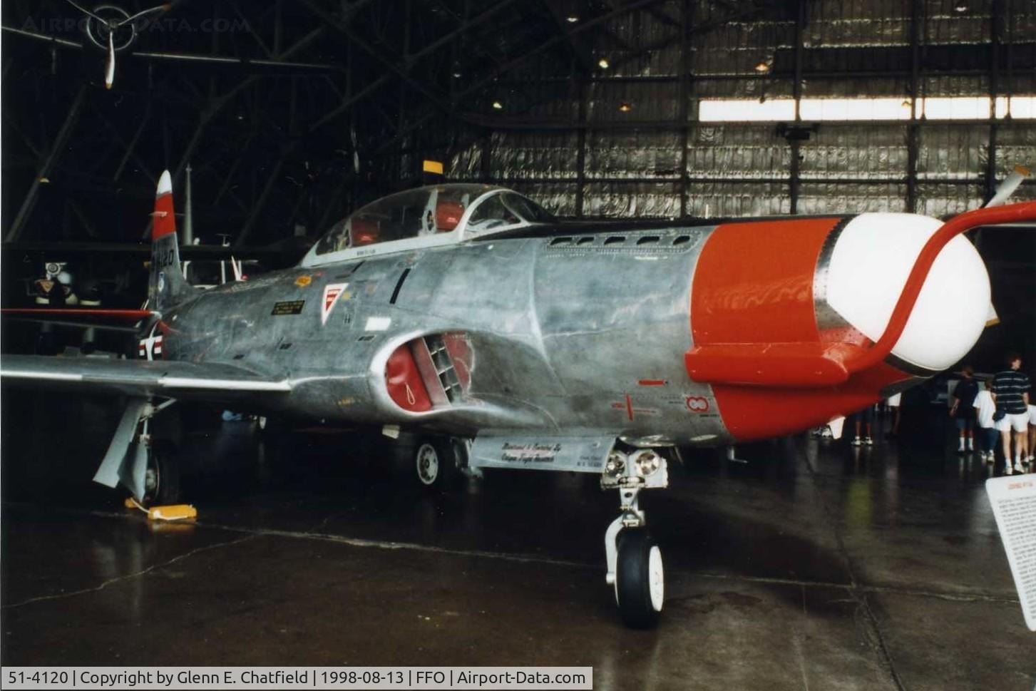 51-4120, 1951 Lockheed NT-33A-1-LO C/N 580-5414, NT-33A at the National Museum of the U.S. Air Force